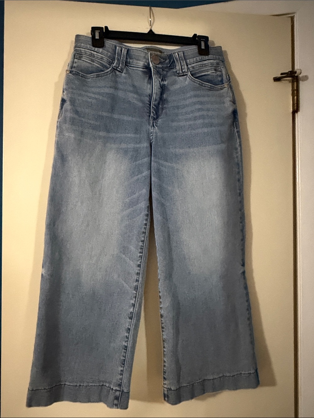 Democracy Light Blue Wide-Leg Jeans